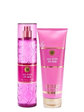 NEW Bath & Body Works ALL EYES ON HER Fine Fragrance Mist & Body Cream Set 2026